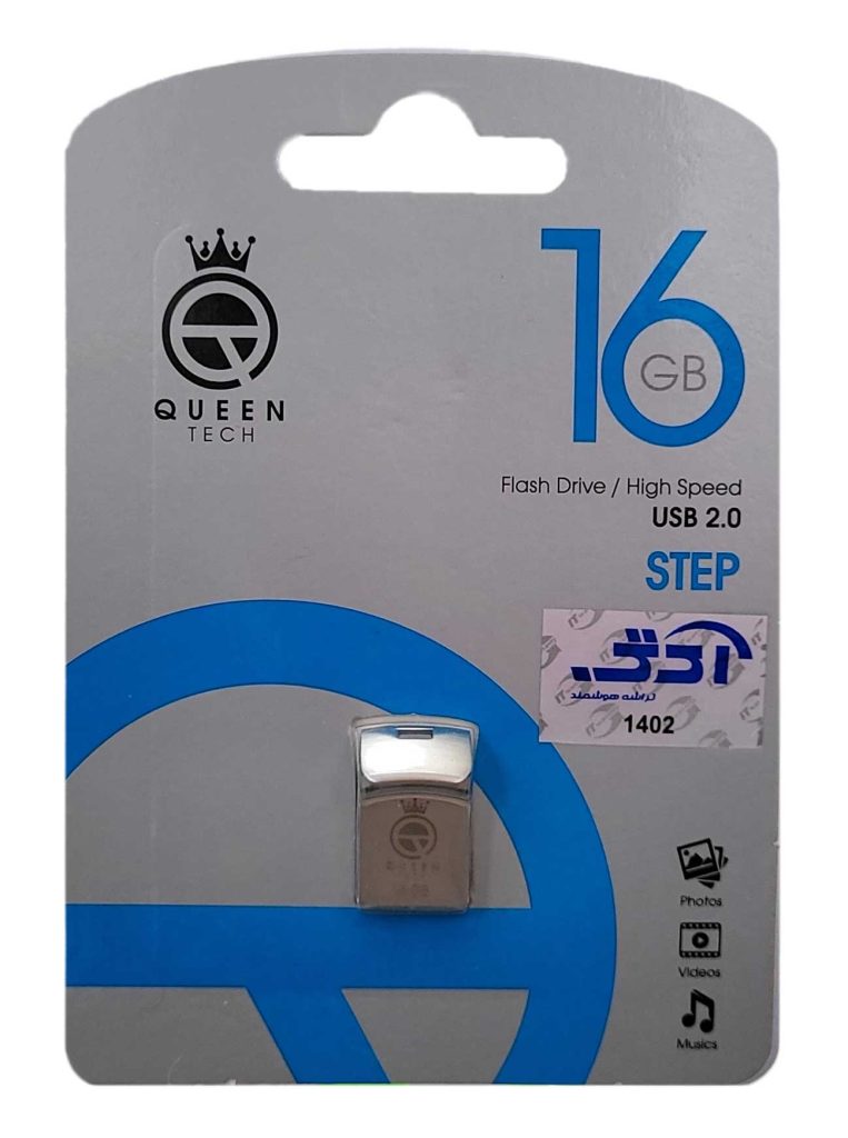 فلش مموری کوئین تک مدل step ظرفیت ۱۶ گیگابایت USB 2.0