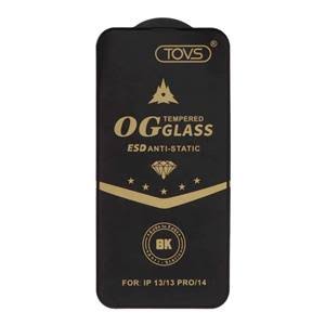 محافظ صفحه نمایش (گلس) TOVS مدل SUPER OG GLASS - سری BK مناسب برای iphon 15